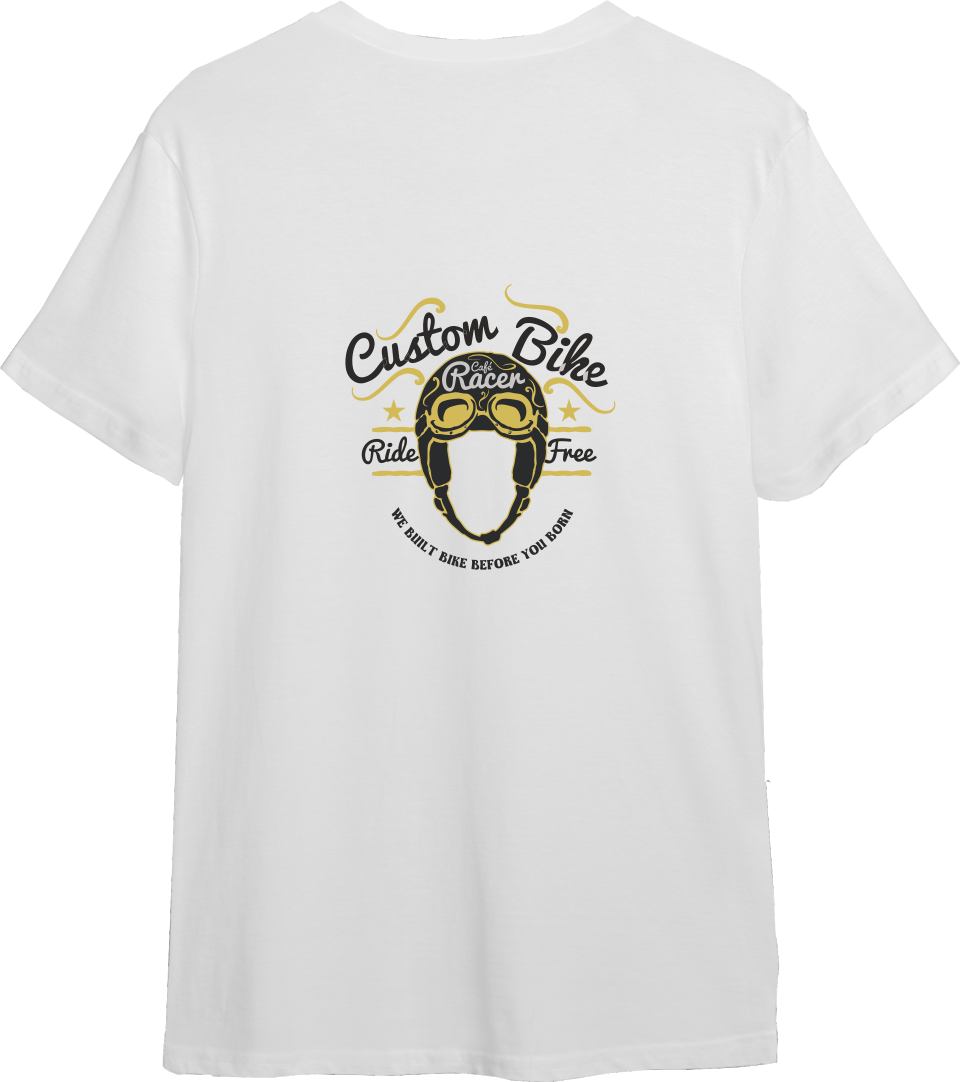 Custom Bike Designed Regular Tee
