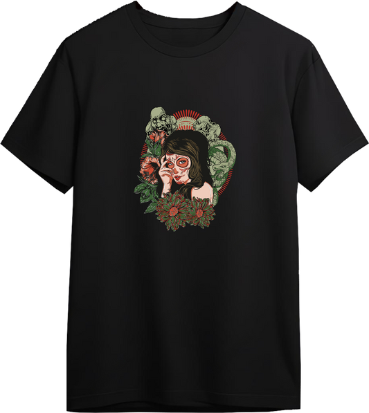 Bloody Skull Designed Regular Tee