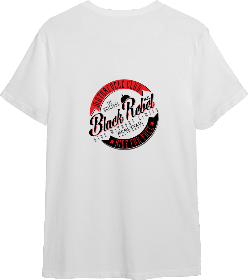 Black Rebel Designed Regular Tee