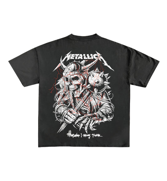 Metallica Designed Oversized Tee