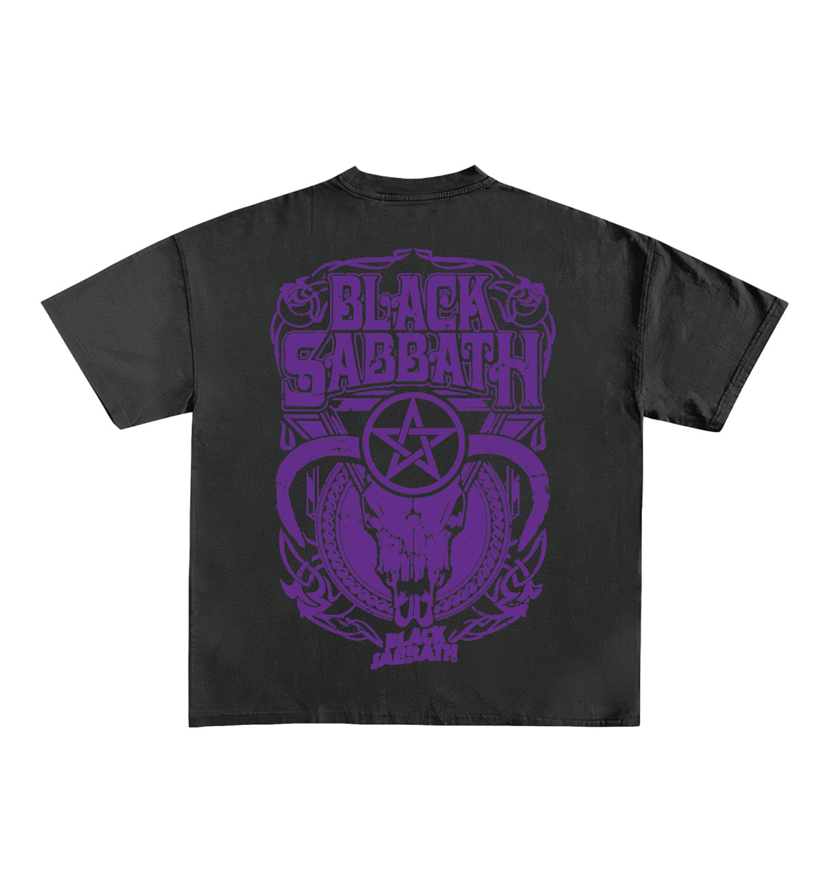 Black Sabbath Designed Oversized Tee