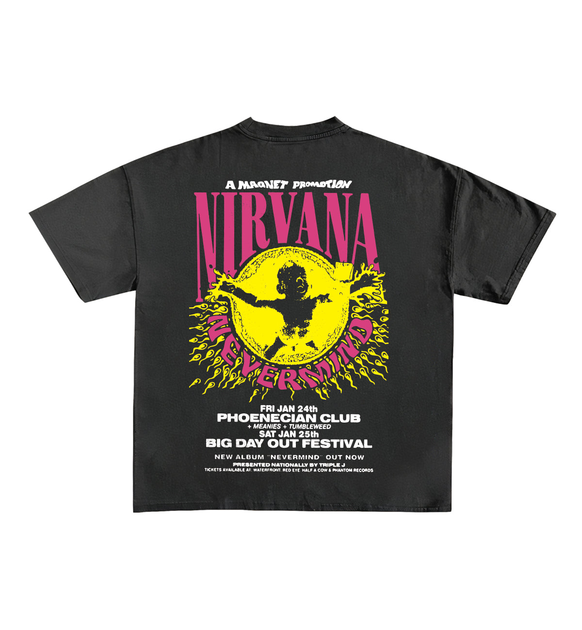 Nirvana Designed Oversized Tee