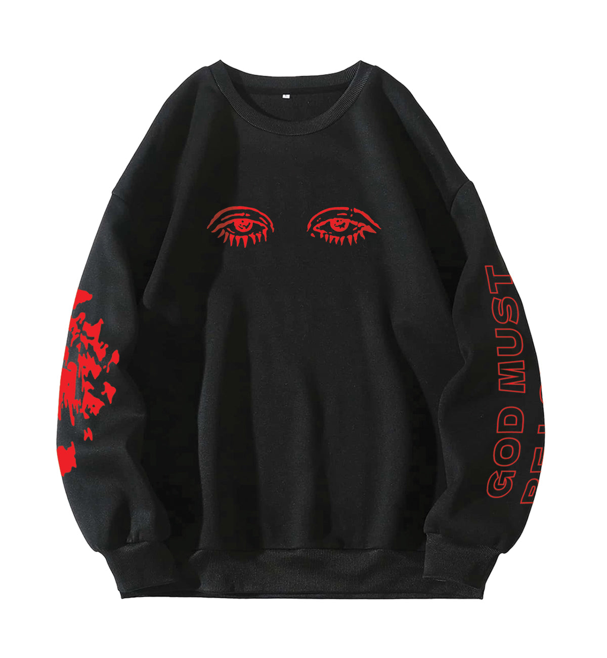 Good Must Be Lonely Designed Oversized Sweatshirt