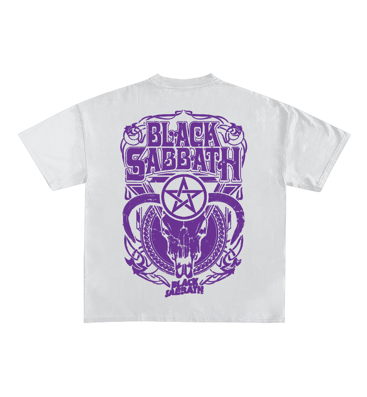 Black Sabbath Designed Oversized Tee