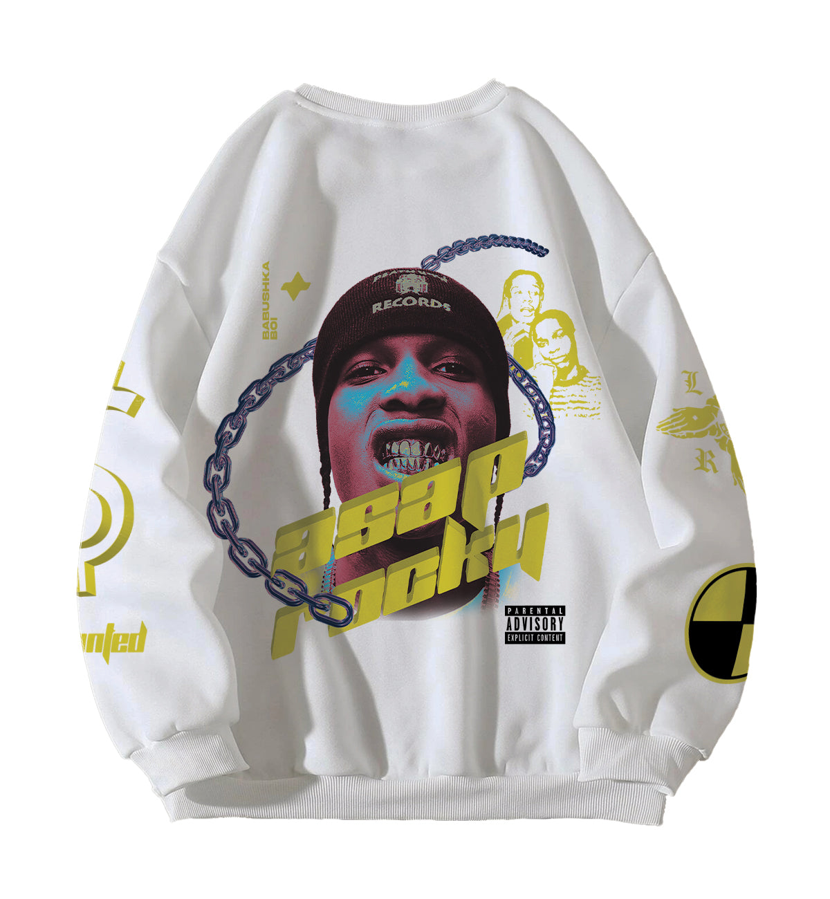 ASAP Rocky Designed Oversized Sweatshirt