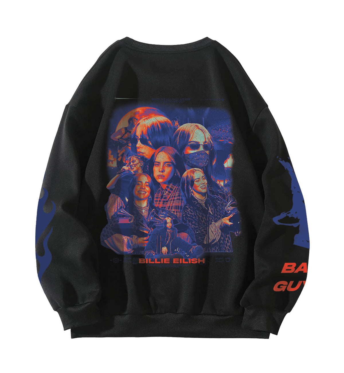 Billie Eilish Designed Oversized Sweatshirt