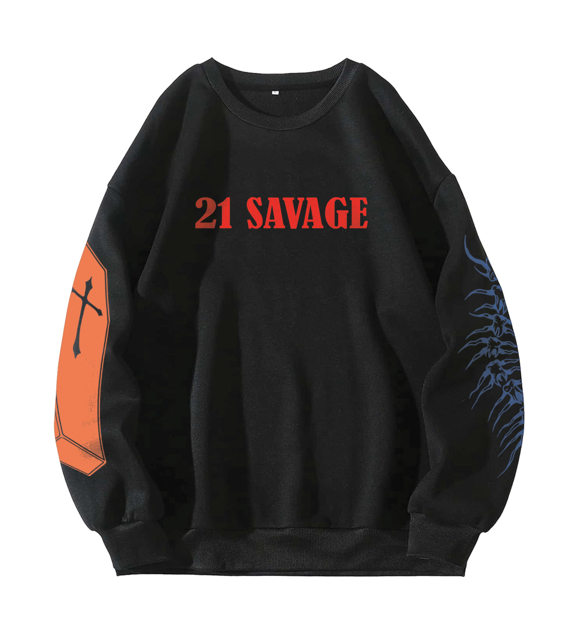 21 Savage Designed Oversized Sweatshirt