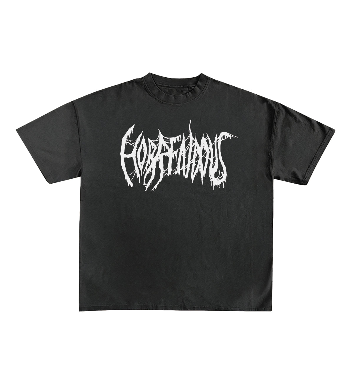 Metal Designed Oversized Tee