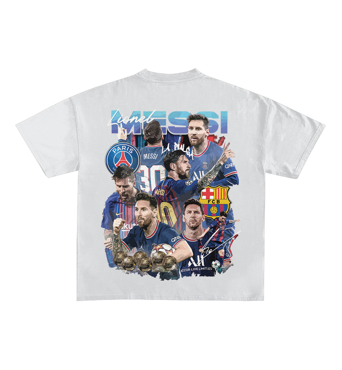 Messi Designed Oversized Tee