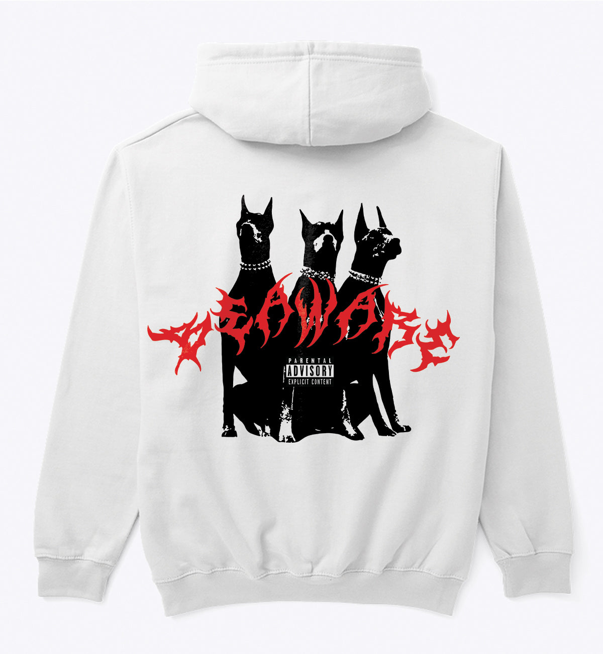 Beware Designed Hoodie