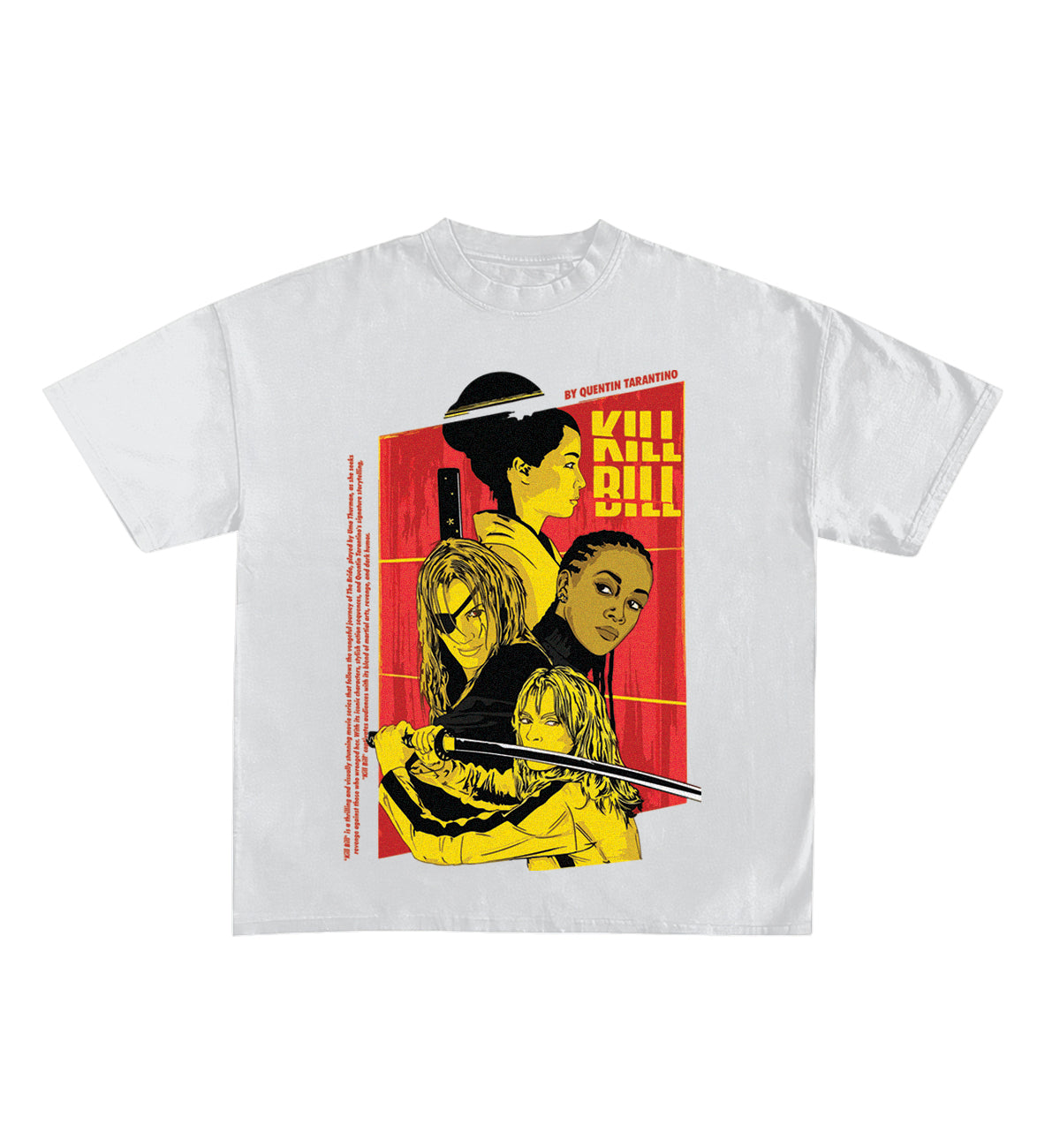 Kill Bill Designed Oversized Tee