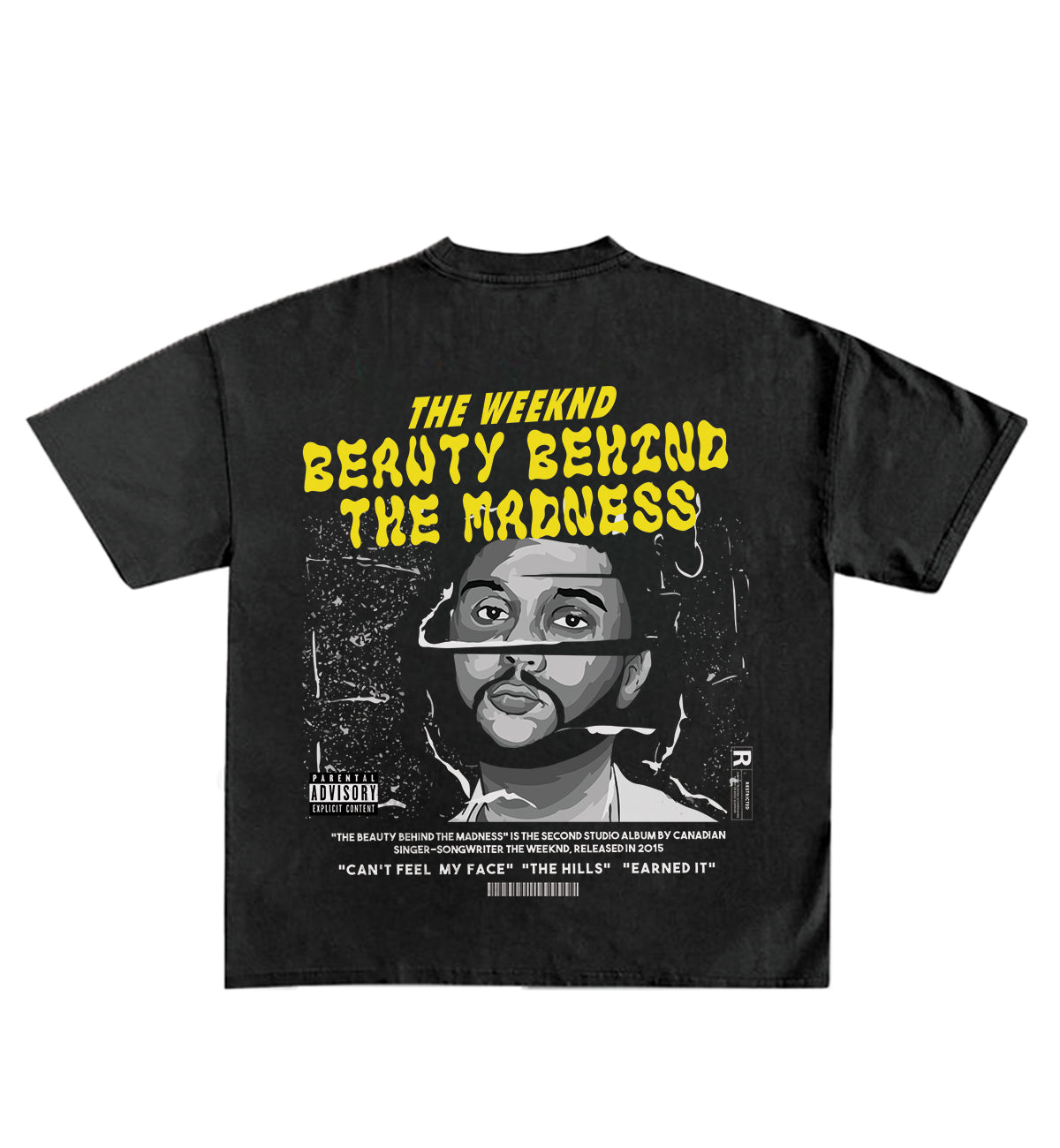 The Weeknd Designed Oversized Tee