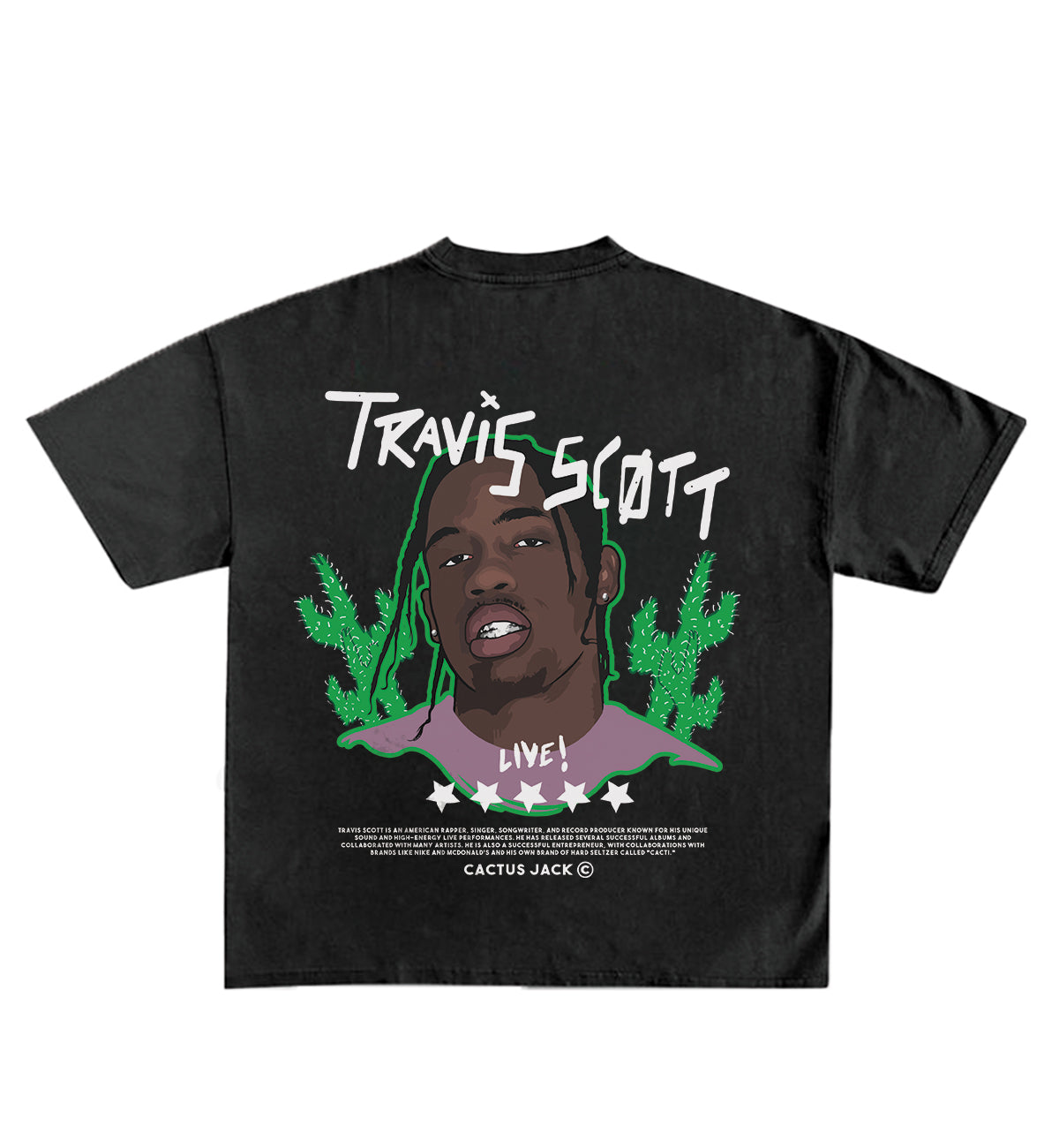 Travis Scott Designed Oversized Tee
