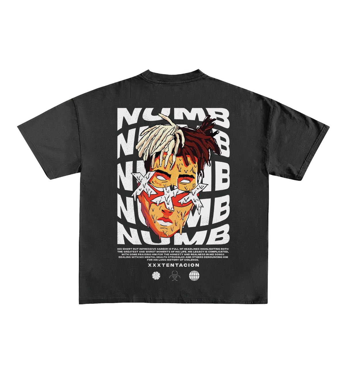 XXXTentacion Designed Oversized Tee
