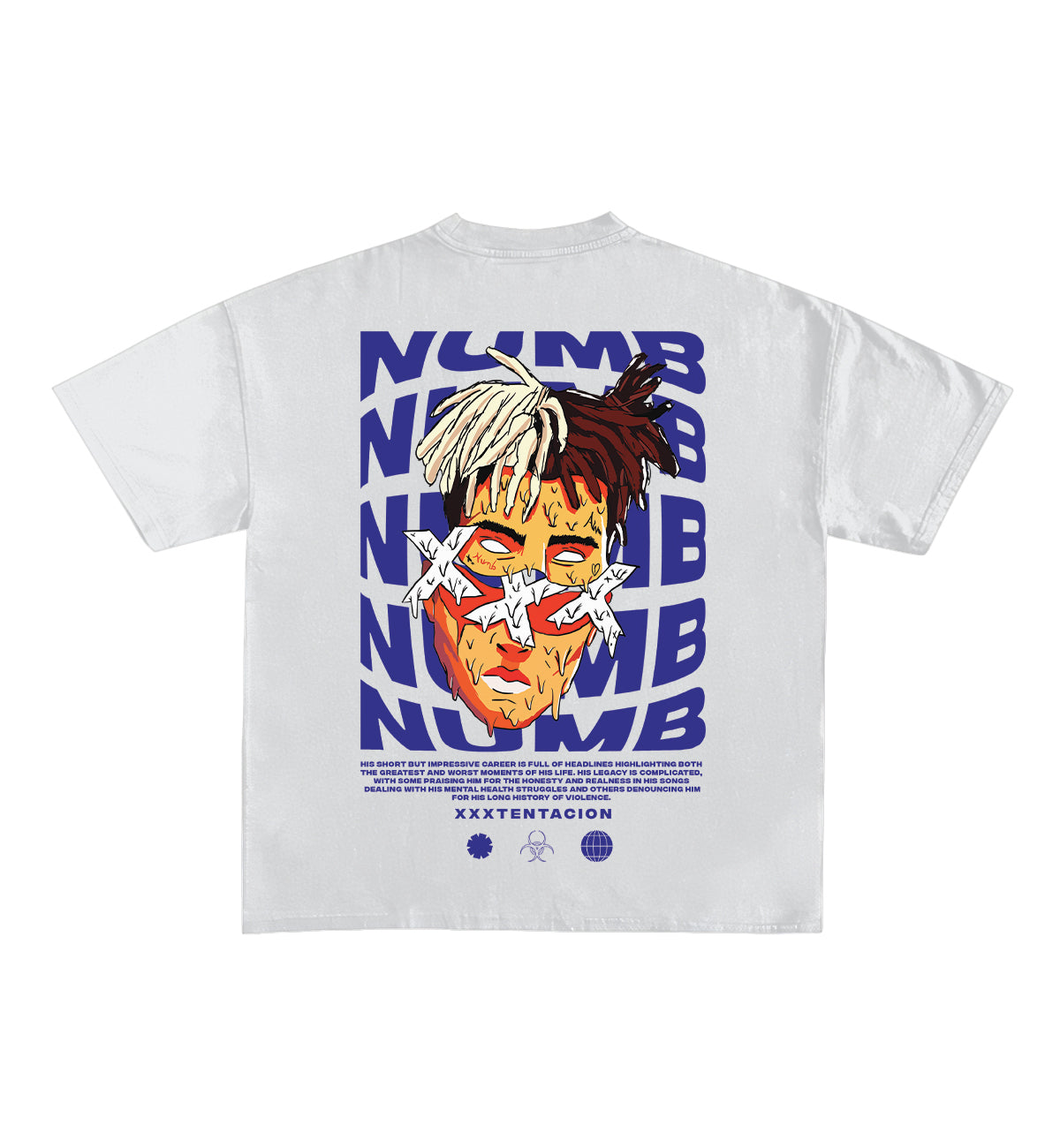 XXXTentacion Designed Oversized Tee
