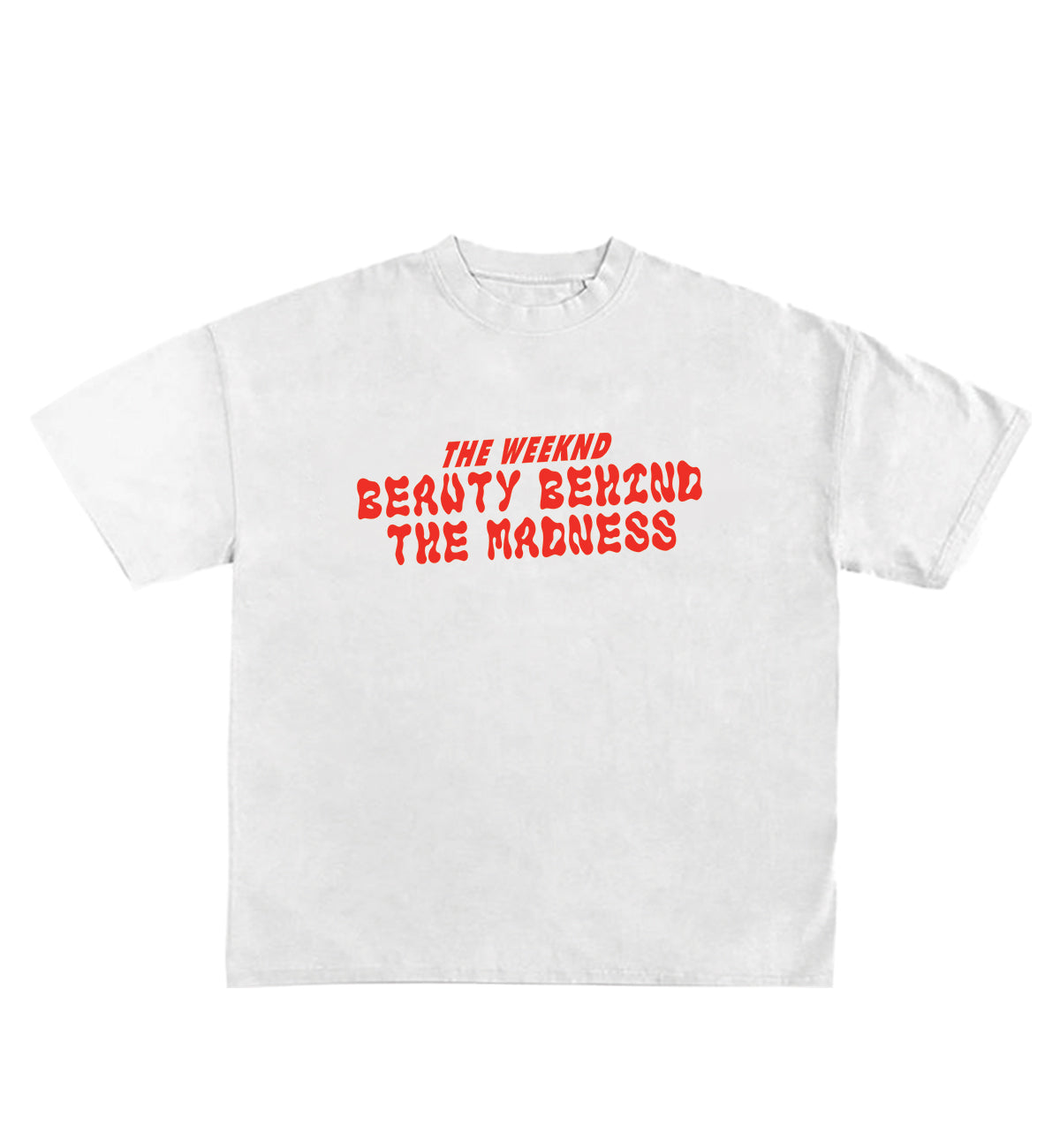 The Weeknd Designed Oversized Tee