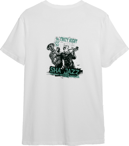 Crazy Night SKA JAZZ Designed Regular Tee