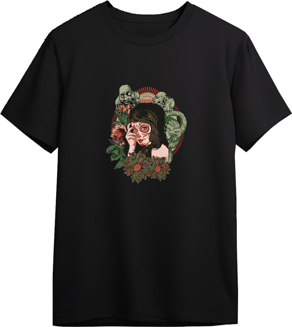 Bloody Skull Designed Regular Tee