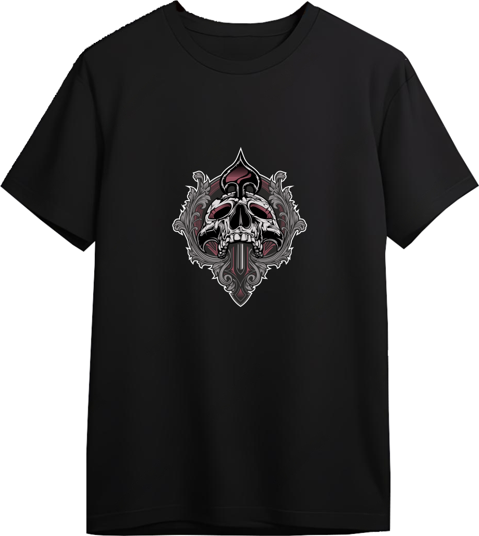 Bloody Skull Designed Regular Tee