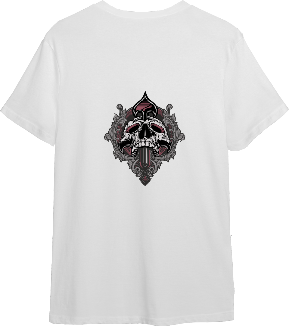 Bloody Skull Designed Regular Tee