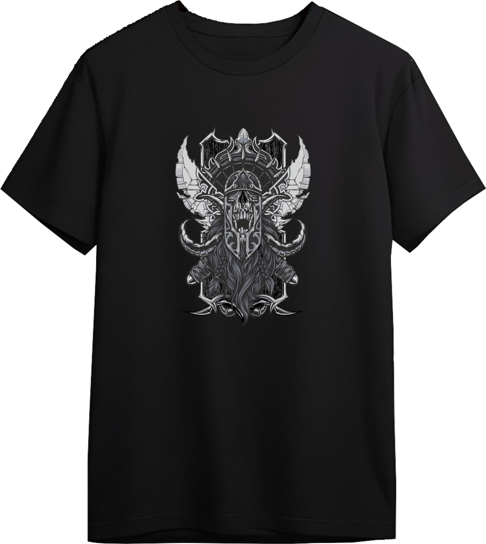 King Skull Designed Regular Tee