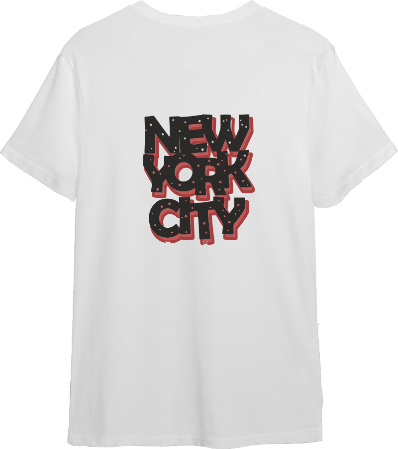 New York City Designed Regular Tee