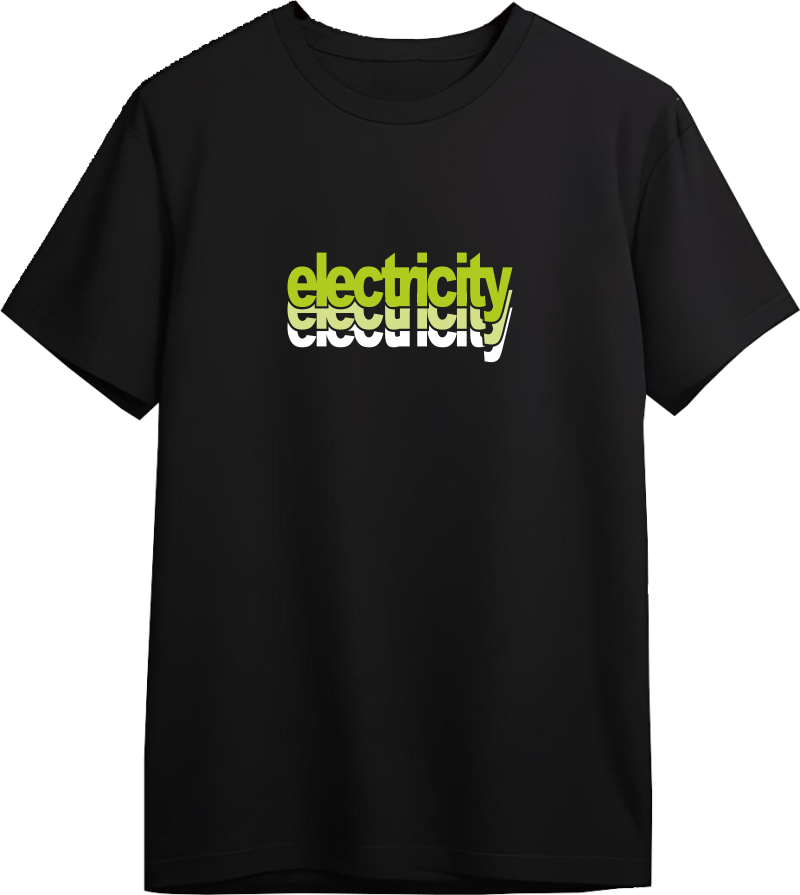 Electricity Designed Regular Tee