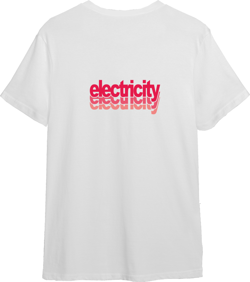 Electricity Designed Regular Tee