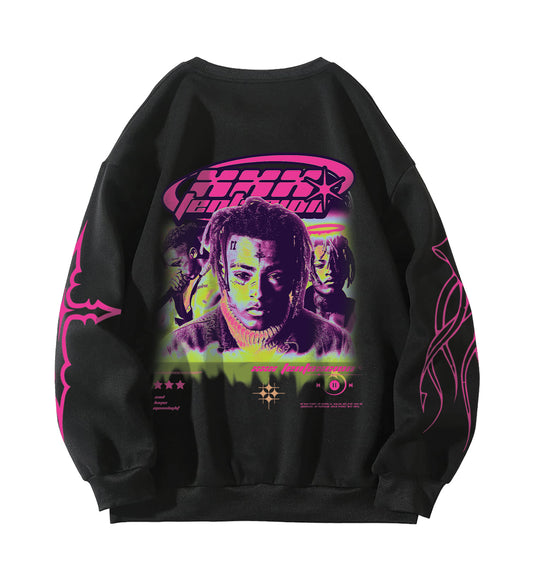 XXXTentacion Designed Oversized Sweatshirt