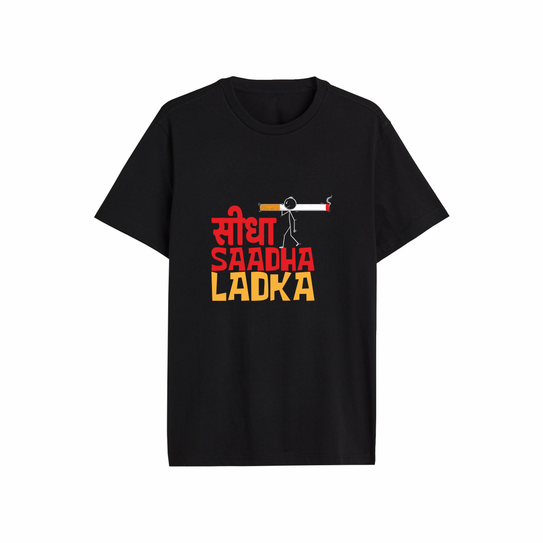 Seedha Saada Ladka Designed Regular Tee