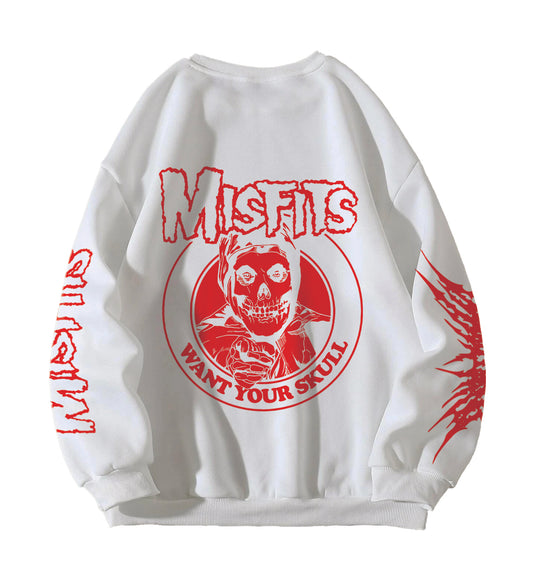 Misfits Designed Oversized Sweatshirt