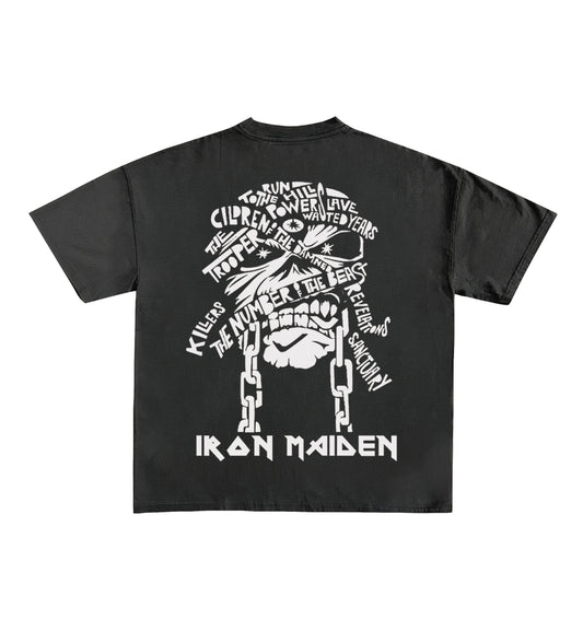 Iron Maiden Designed Oversized Tee