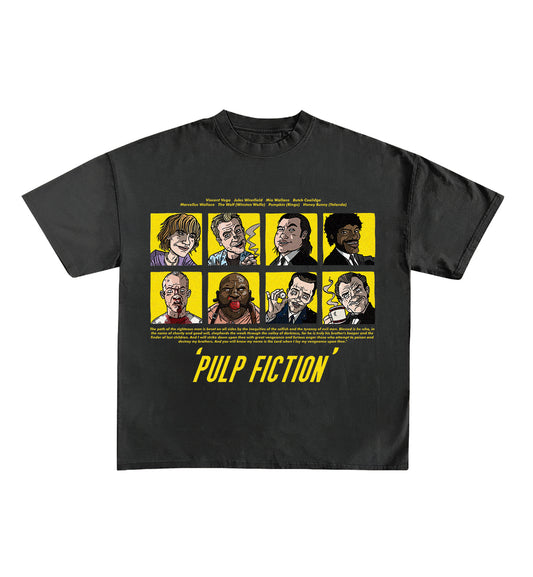 Pulp Fiction Designed Oversized Tee