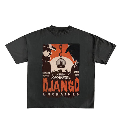 Django Unchained Designed Oversized Tee