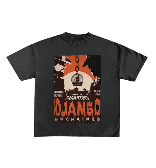 Django Unchained Designed Oversized Tee