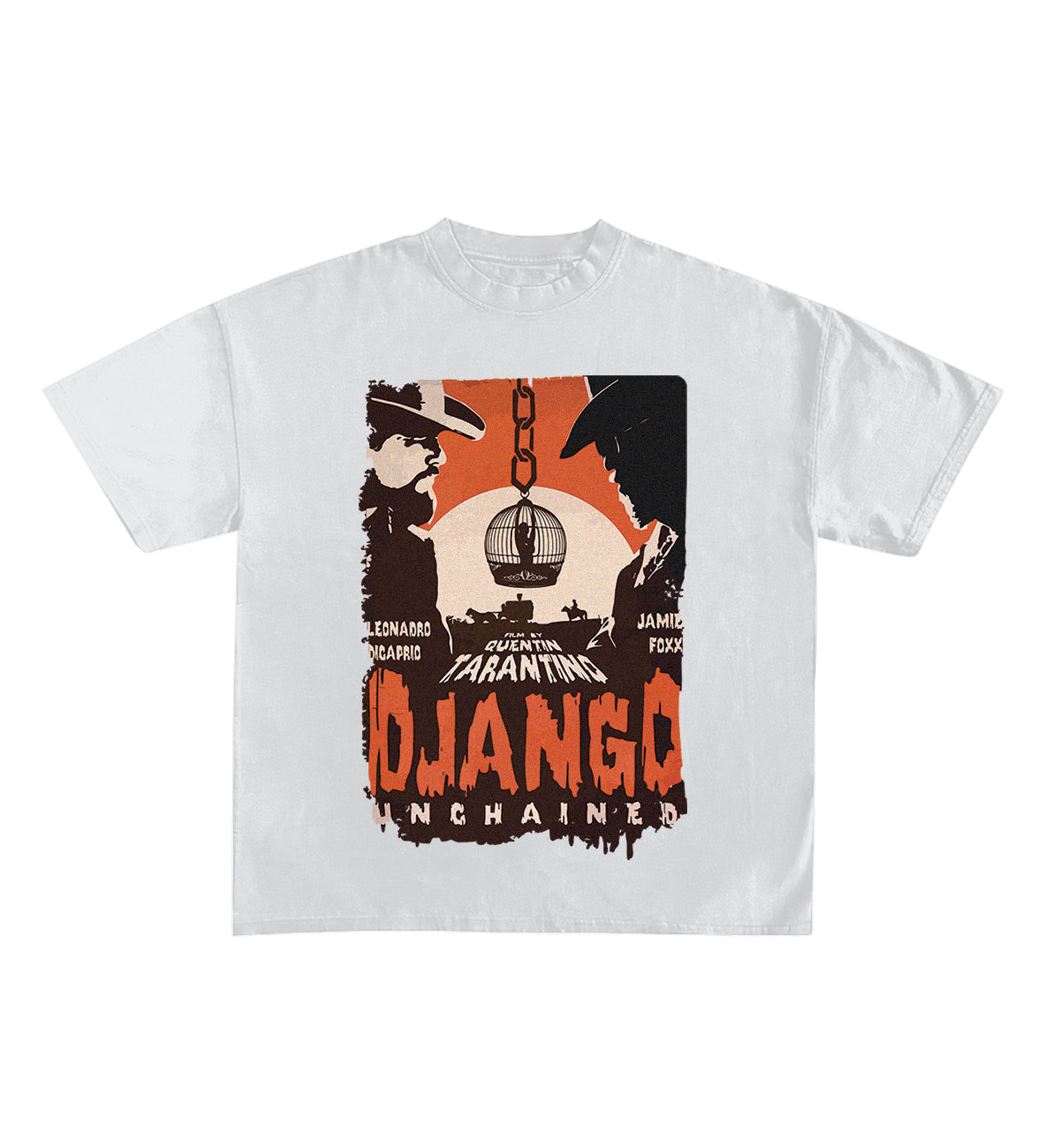 Django Unchained Designed Oversized Tee