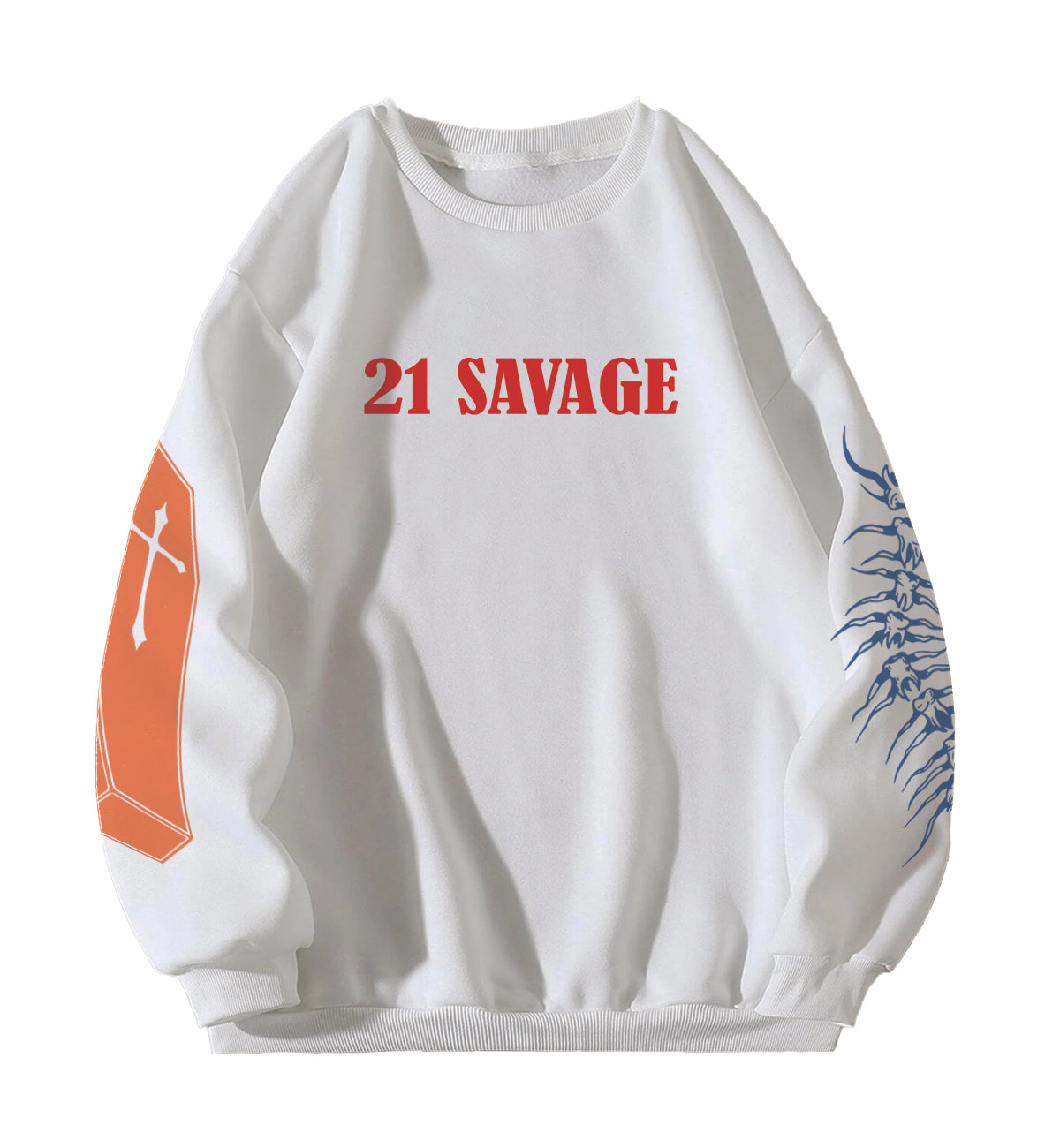 21 Savage Designed Oversized Sweatshirt