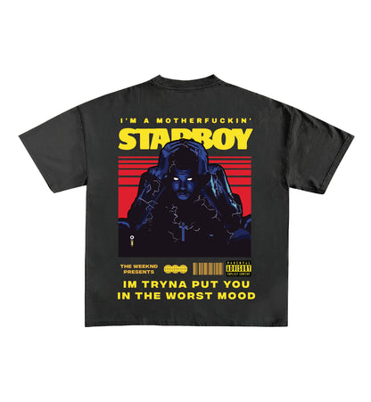 Starboy Designed Oversized Tee