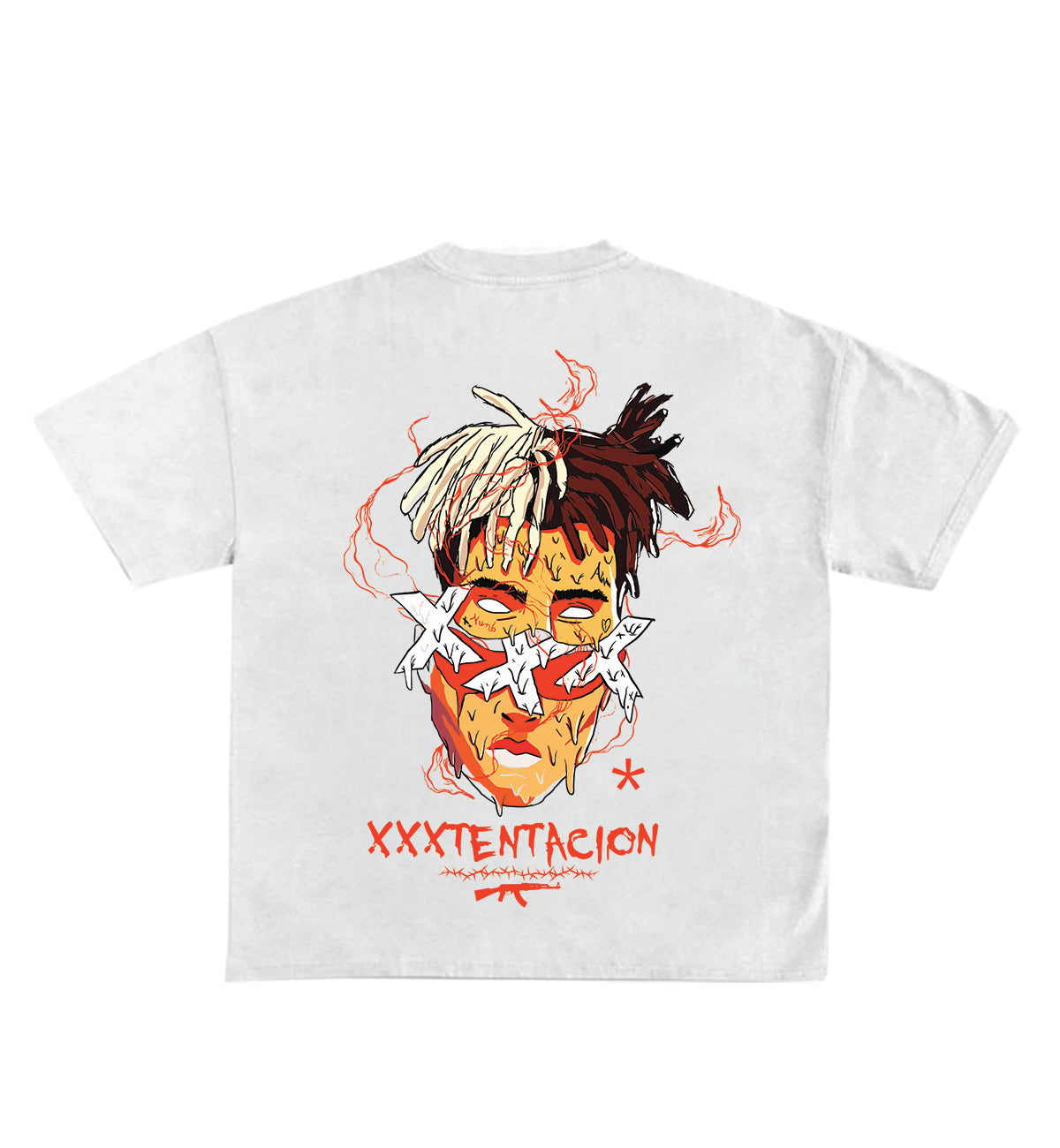 XXXTentacion Designed Oversized Tee