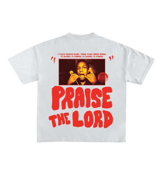 Praise The Lord Designed Oversized Tee