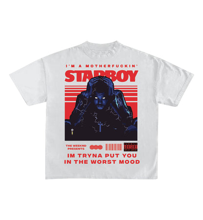 Starboy Designed Oversized Tee